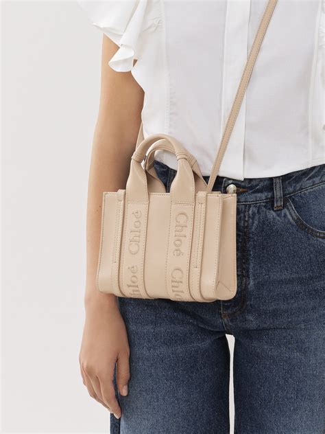 chloe woody mini|chloe woody tote small.